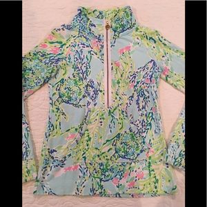 Lily Pulitzer XXS popover sweatshirt